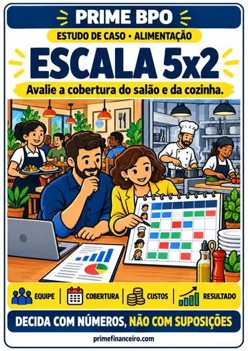 Estudo de caso: alimentação